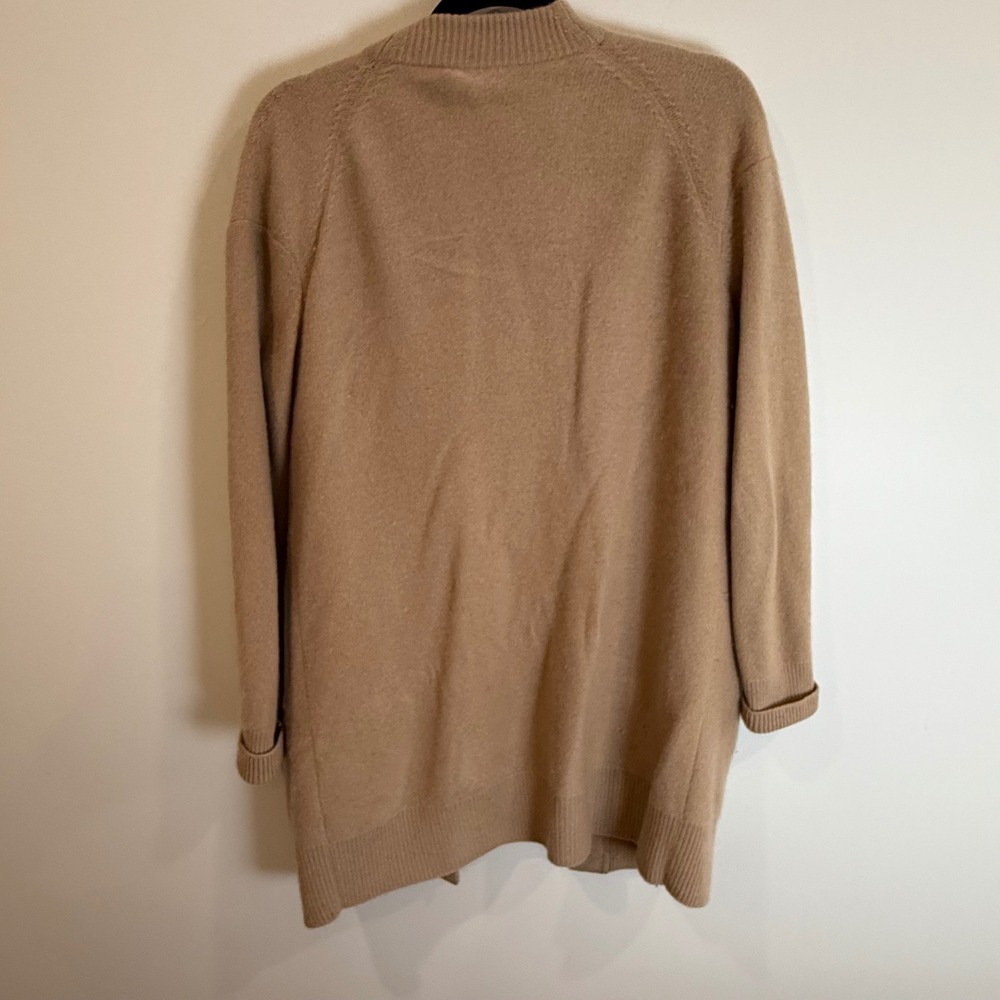 Vince Camel Open Front Knit Cardigan Sweater Size S - Picture 2 of 6